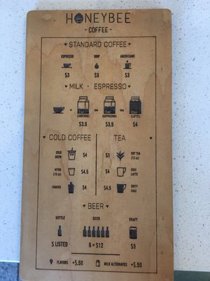 Menu photo 8 Honeybee Coffee Knoxville, TN