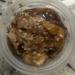 Peach Cobbler Cheesecake