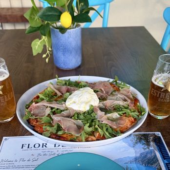 Flor De Sal - Prosciutto & Arugula - Pizza Near Me - Doral, Florida Flor De Sal - Prosciutto & Arugula - Pizza Near Me - Doral, Florida