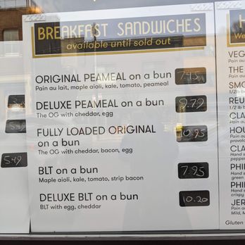 When The Pig Came Home - Breakfast sandwiches menu - Delicatessen Near Me - Toronto, Ontario When The Pig Came Home - Breakfast sandwiches menu - Delicatessen Near Me - Toronto, Ontario