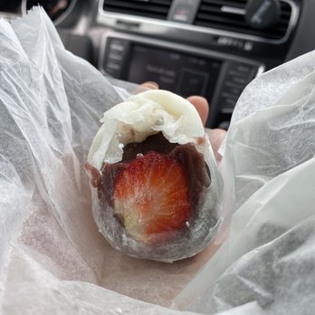 KAI Sweets Cafe - Strawberry daifuku - Cafes Near Me - Edgewater, New Jersey