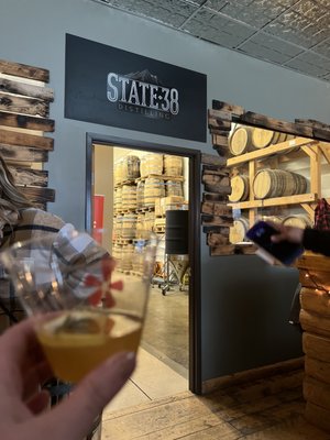 State 38 Distilling by null