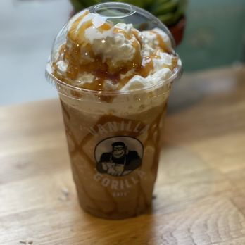 Vanilla Gorilla Cafe - Gorilla Caramel Chilla - Cafes Near Me - New York, New York
