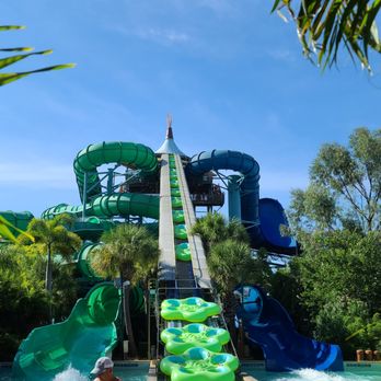 Universal's Volcano Bay - Tube escalator - Water Parks Near Me - Orlando, Florida Universal's Volcano Bay - Tube escalator - Water Parks Near Me - Orlando, Florida