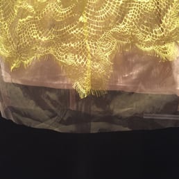 Here is the hem of the dress. Smh. Here is the hem of the dress. Smh.