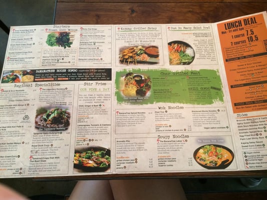 Menu photo 2 Banana Tree Oxford, OXF