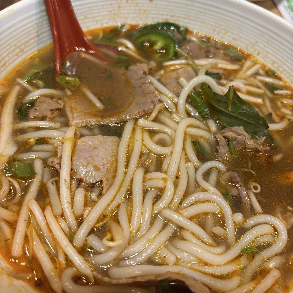 Lucky Cat Bistro - Bun Bo hue- spicy beef noodle soup - Vietnamese Near Me - Novato, California Lucky Cat Bistro - Bun Bo hue- spicy beef noodle soup - Vietnamese Near Me - Novato, California