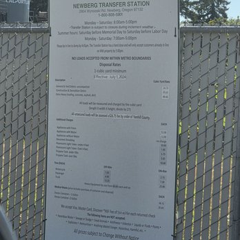 WM - Newberg Transfer Station - Junk Removal & Hauling Near Me - Newberg, Oregon WM - Newberg Transfer Station - Junk Removal & Hauling Near Me - Newberg, Oregon