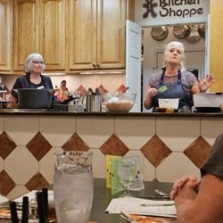 The Kitchen Shoppe and Cooking School - From demo class