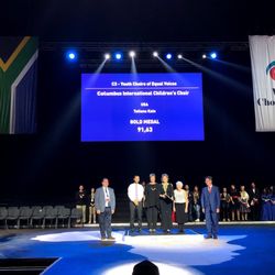 Columbus Music and Art Academy - Our Choir Wins Gold Medal at 2018 World Choir Games