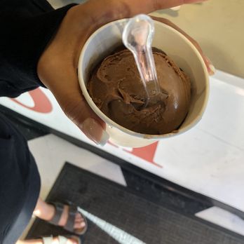 The Sweet Life - single scoop of dairy free chocolate fudge - Candy Stores Near Me - Pacific Beach, Washington