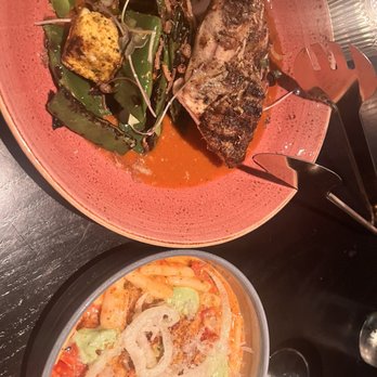 Sister Restaurant - Moroccan chicken and pepperoni cavatelli - both very flavorful and cooked well. - Italian Near Me - Dallas, Texas Sister Restaurant - Moroccan chicken and pepperoni cavatelli - both very flavorful and cooked well. - Italian Near Me - Dallas, Texas