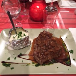 Les Causses - Filet de bœuf et pomme au four