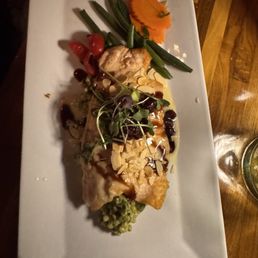 seared idaho red trout seared idaho red trout