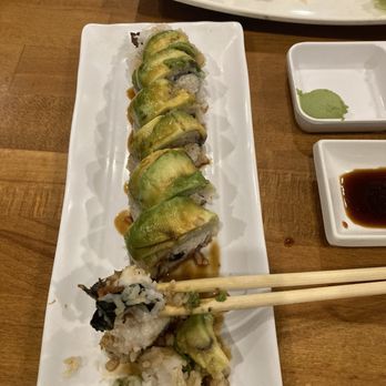 Minato Sushi - Caterpillar roll... delish! - Sushi Bars Near Me - Thousand Oaks, California Minato Sushi - Caterpillar roll... delish! - Sushi Bars Near Me - Thousand Oaks, California