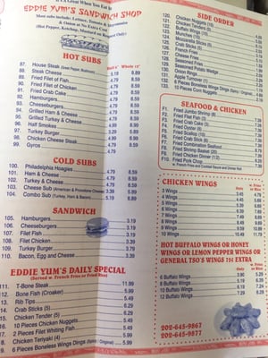 Menu photo 6 Eddie Yum's Washington, DC, DC