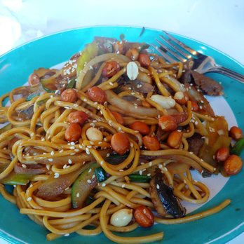 Panda Mongolian BBQ - Noodles, veggies, peanuts and lots of meat under there. Make it the way you want! - Mongolian Near Me - Orange, California Panda Mongolian BBQ - Noodles, veggies, peanuts and lots of meat under there. Make it the way you want! - Mongolian Near Me - Orange, California