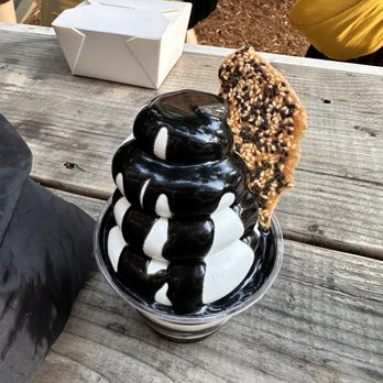 Baiten - Black sesame soft serve - Desserts Near Me - Seattle, Washington