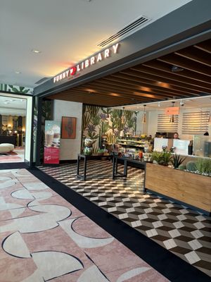 Funny Library Coffee Shop by null