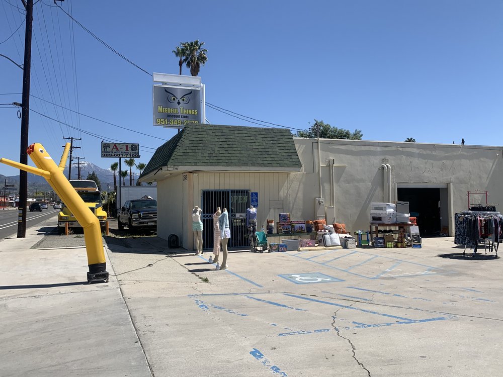 NEEDFUL THINGS DISCOUNT STORE 25481 E Baseline St, San Bernardino