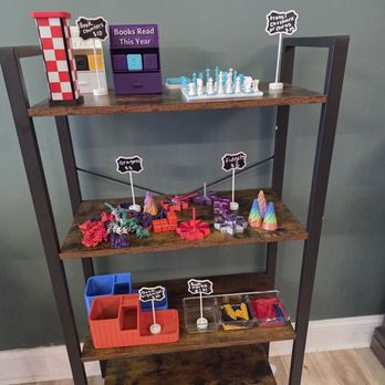 Books & Brew Cozy Cafe - 3D printed fidgets, games, and storage - Cafes Near Me - Mexico, New York