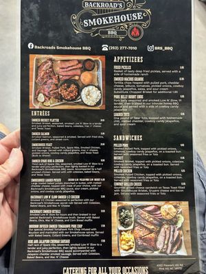 Menu photo 4 Backroad’s Smokehouse BBQ Pink Hill, NC