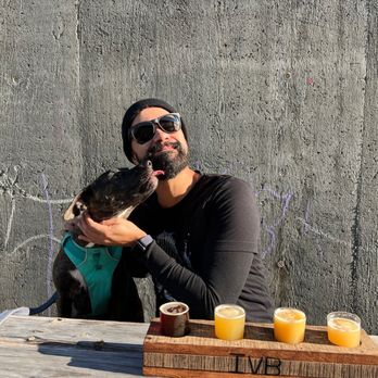 Indian Valley Brewery - I think she's licking beer off my beard - Breweries Near Me - Novato, California