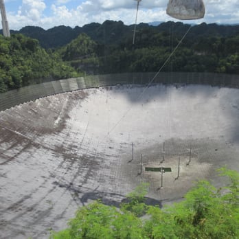Arecibo Observatory - Satellite - Observatories Near Me - Arecibo, Puerto Rico