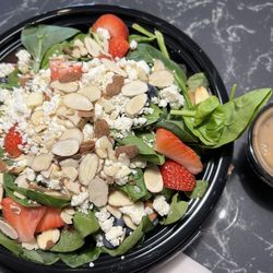 The Station - Urban Gourmet - Strawberry, spinach, and feta salad- yum!