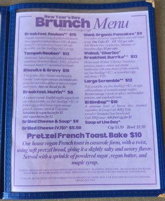 Menu photo 1 Riverwest Co-op & Café Milwaukee, WI