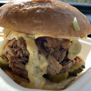 Smoke On BBQ - Pulled pork sandwich - Food Trucks Near Me - Brevard, North Carolina Smoke On BBQ - Pulled pork sandwich - Food Trucks Near Me - Brevard, North Carolina