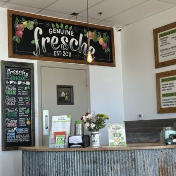 Genuine Fresche - Front counter! So cute! - Juice Bars & Smoothies Near Me - Gilbert, Arizona