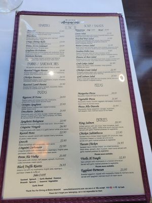 Menu photo 1 Bistro Arancini Burlingame, CA Menu photo 1 Bistro Arancini Burlingame, CA