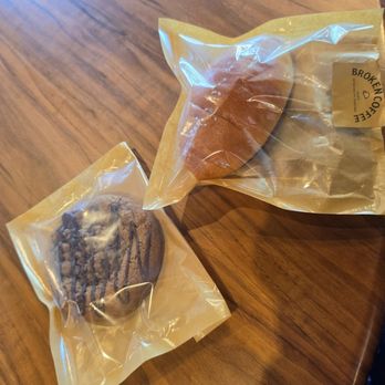 Broken Coffee - Silverado - Salt Bread and Cinnamon Chocolate Cookie - Cafes Near Me - Las Vegas, Nevada Broken Coffee - Silverado - Salt Bread and Cinnamon Chocolate Cookie - Cafes Near Me - Las Vegas, Nevada