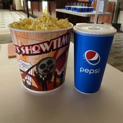 Lake 8 Movies - Popcorn & soda!