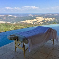 Sedona's Elite Mobile Massage & Energy Healing - Poolside at Casa Bella Verde - Pilot Hill, CA