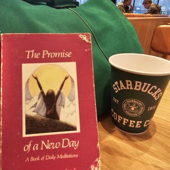 Starbucks - Book of Meditations and a yummy cup of Starbucks# jbog# - Coffee & Tea Near Me - Naperville, Illinois