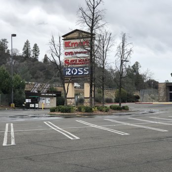 Prospector's Plaza - Saturday, March 9, 2019: Prospector's Plaza sign. - Shopping Centers Near Me - Placerville, California