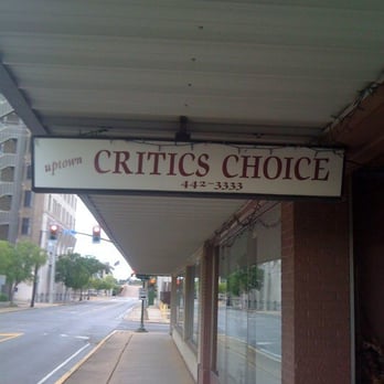 Critics Choice Uptown - a sign on the side of a building - American Near Me - Alexandria, Louisiana Critics Choice Uptown - a sign on the side of a building - American Near Me - Alexandria, Louisiana