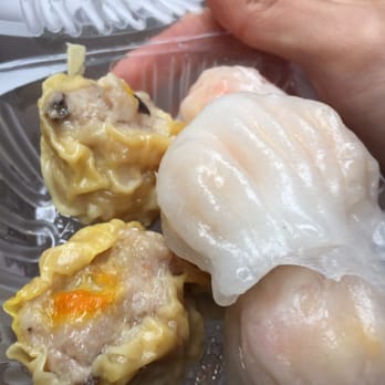 Delicious Dim Sum - Take out - Sei Mai & Har Gow dumplings. Delicious! - Dim Sum Near Me - San Francisco, California