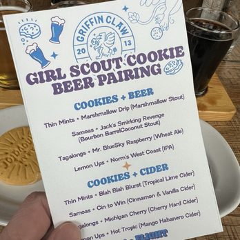 Griffin Claw Birmingham - Girl Scout Cookie Pairing - American Near Me - Birmingham, Michigan