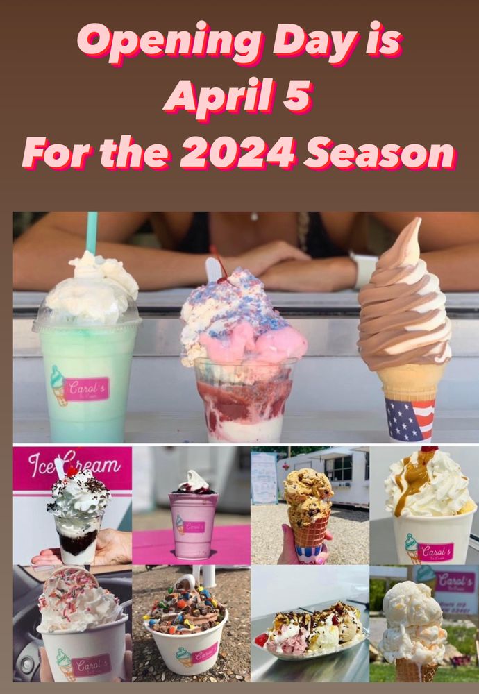 Food from Carol's Ice Cream