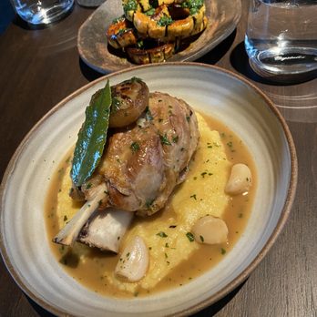 Lost Letter - Stinco Di Mailale Alla Senape: braised pork shank - white wine - mustard sauce - cipollini onion - Italian Near Me - Richmond, Virginia