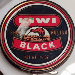 S C Johnson - My rusty old can of Kiwi Shoe Polish. I haven't used in years. Posted with review 04/04/2020