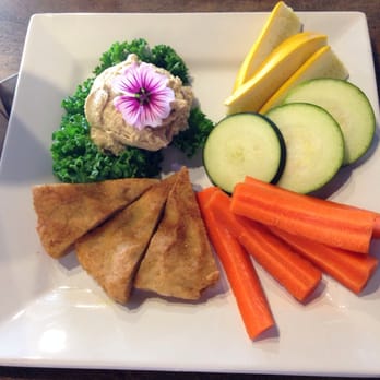 The Well - Hummus over kale with yellow squash, zucchini, carrots, and toast. All very good! - Coffee & Tea Near Me - Lancaster, Ohio The Well - Hummus over kale with yellow squash, zucchini, carrots, and toast. All very good! - Coffee & Tea Near Me - Lancaster, Ohio