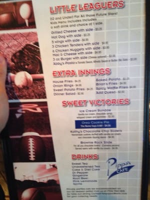 Menu photo 1 Pippa's Cafe Concord, NC
