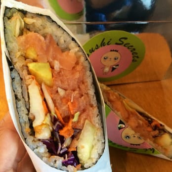 Sushi Secrets - B3 - has both salmon and tuna filling. Yum! - Japanese Near Me - Berkeley, California