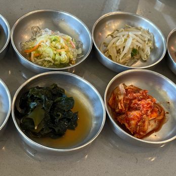 Jang Su Jang - The banchan was so delish OMG. My faves were the cabbage, seaweed & acorn jelly! - Korean Near Me - Torrance, California Jang Su Jang - The banchan was so delish OMG. My faves were the cabbage, seaweed & acorn jelly! - Korean Near Me - Torrance, California