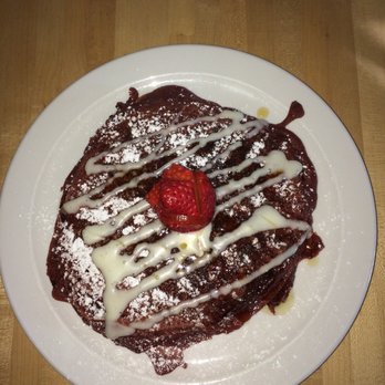 Michael David Winery - Red velvet pancakes with cream cheese icing - Wine Tasting Room Near Me - Lodi, California Michael David Winery - Red velvet pancakes with cream cheese icing - Wine Tasting Room Near Me - Lodi, California