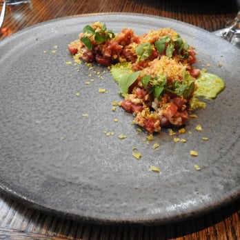 Boka - Dry Aged Beef Tartare - New American Near Me - Chicago, Illinois Boka - Dry Aged Beef Tartare - New American Near Me - Chicago, Illinois